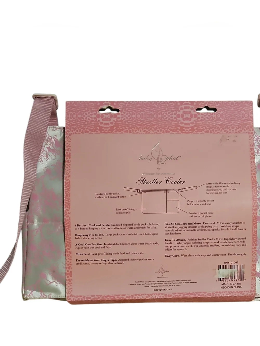 Baby Phat Girlz Stroller Baby Cooler Bag, Diaper Bag NWT